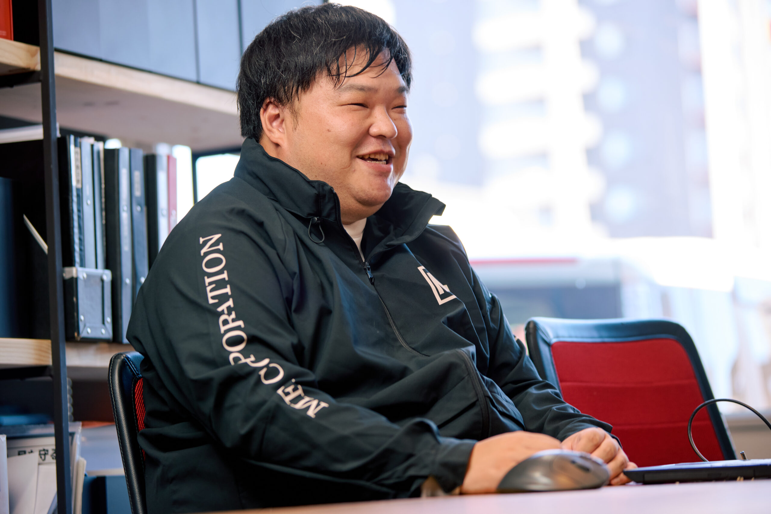 インタビュー写真